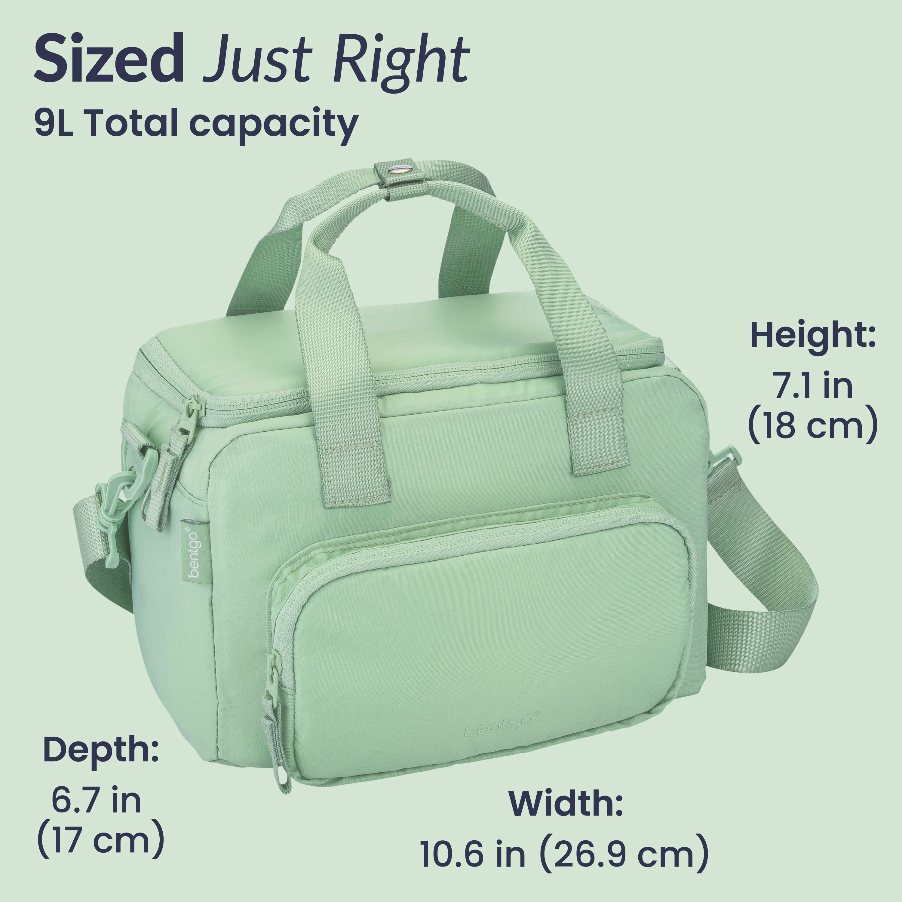Bentgo Insulated Lunch Bag - Bone - Image 7