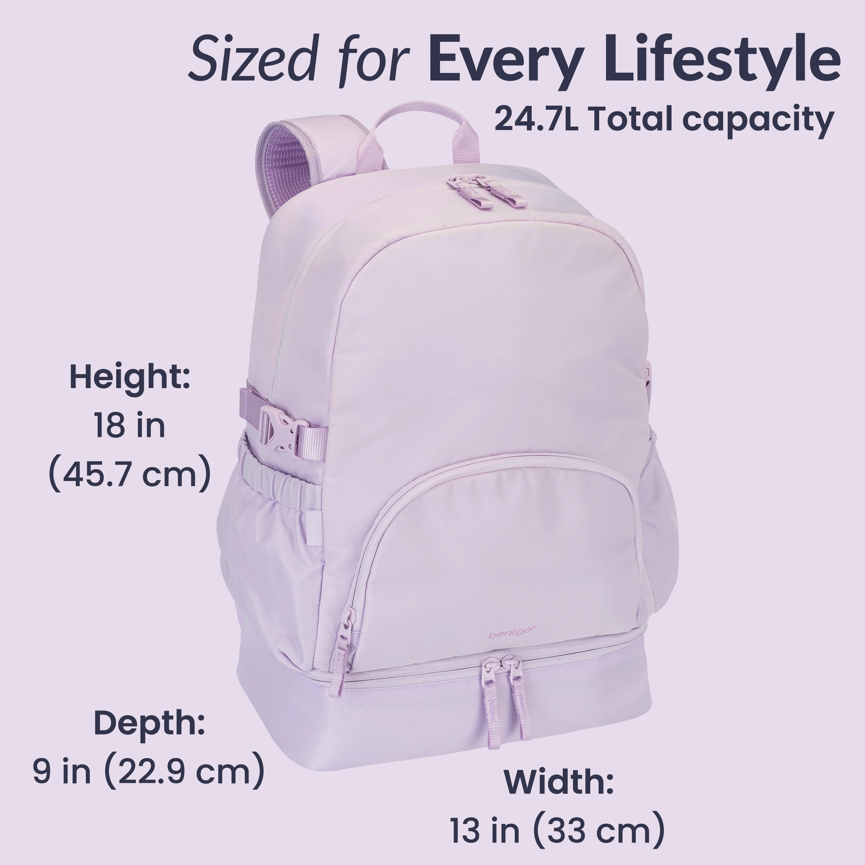 Bentgo 2-in-1 Backpack & Lunch Bag - Bone - Image 28