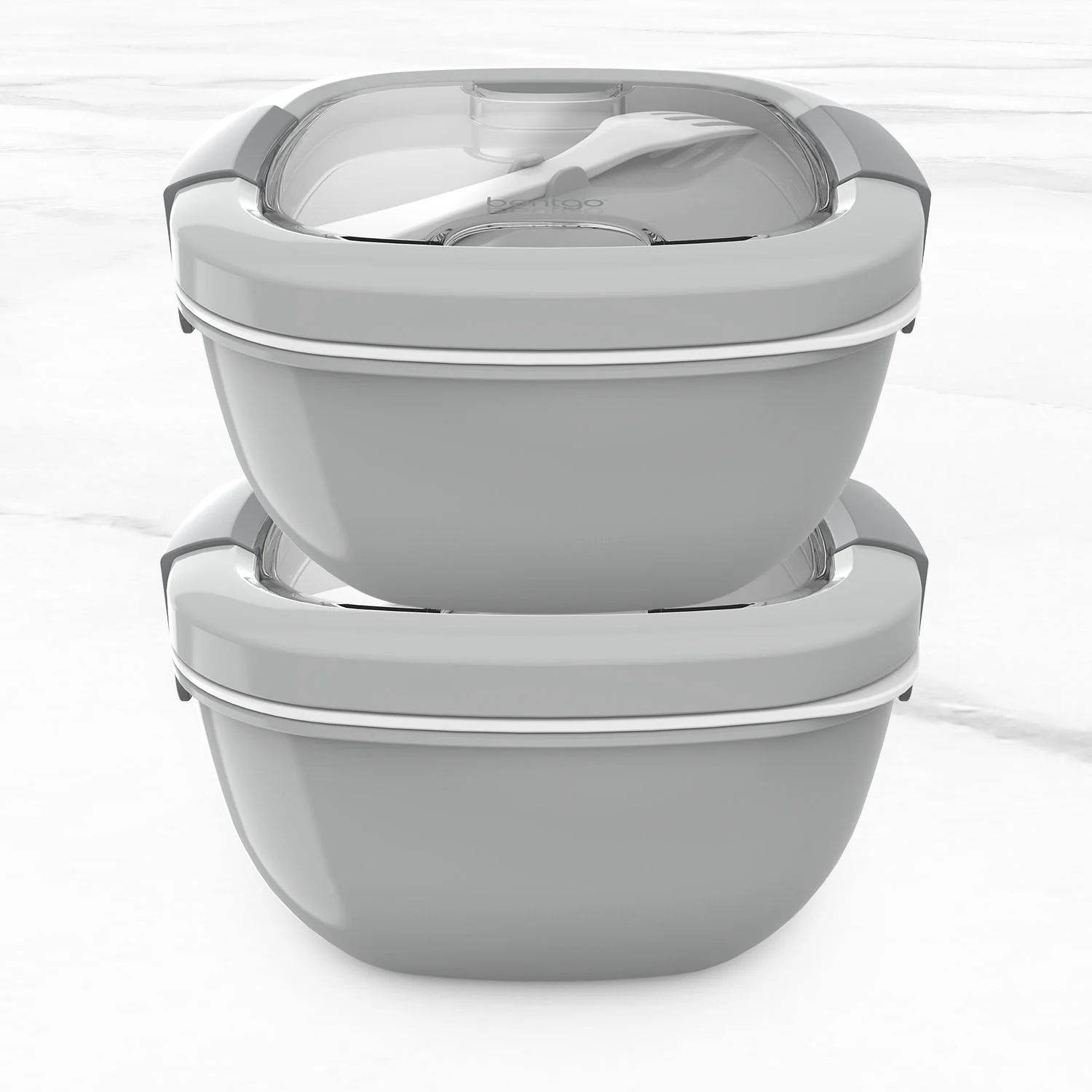Bentgo Salad Container (2-Pack) - Blush Marble - Image 26