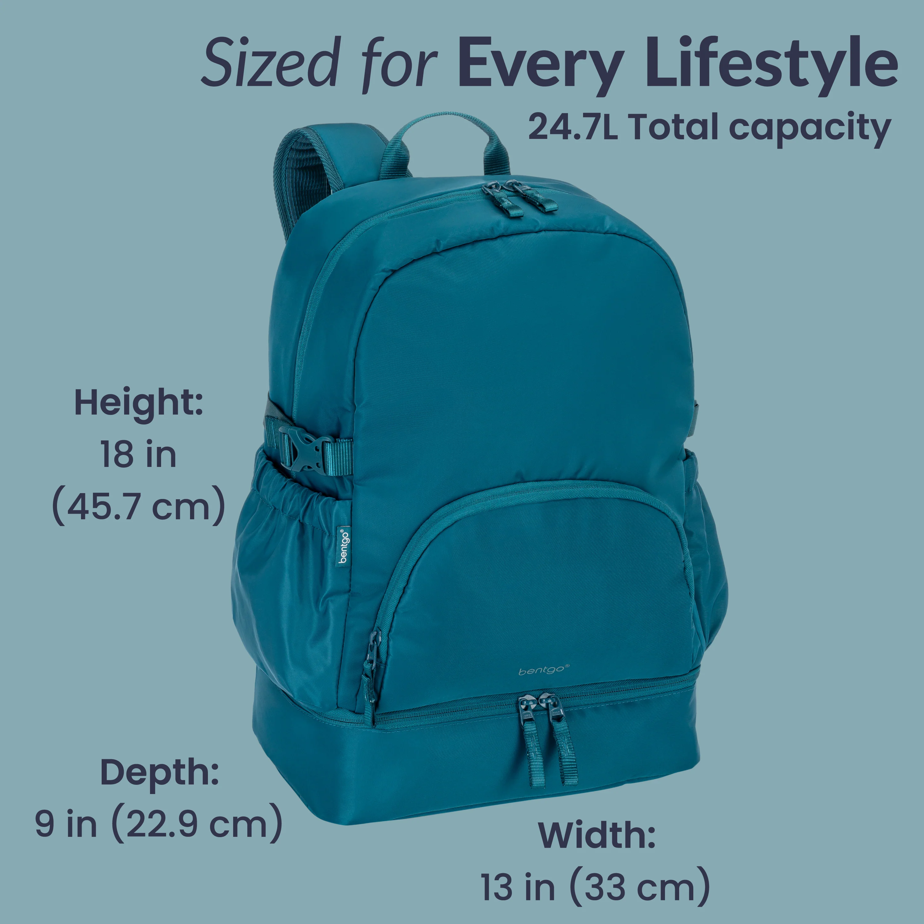 Bentgo 2-in-1 Backpack & Lunch Bag - Bone - Image 21