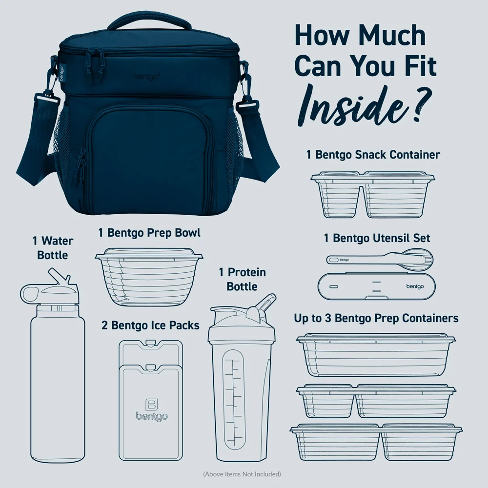 Bentgo Prep Deluxe Multimeal Bag - Image 20