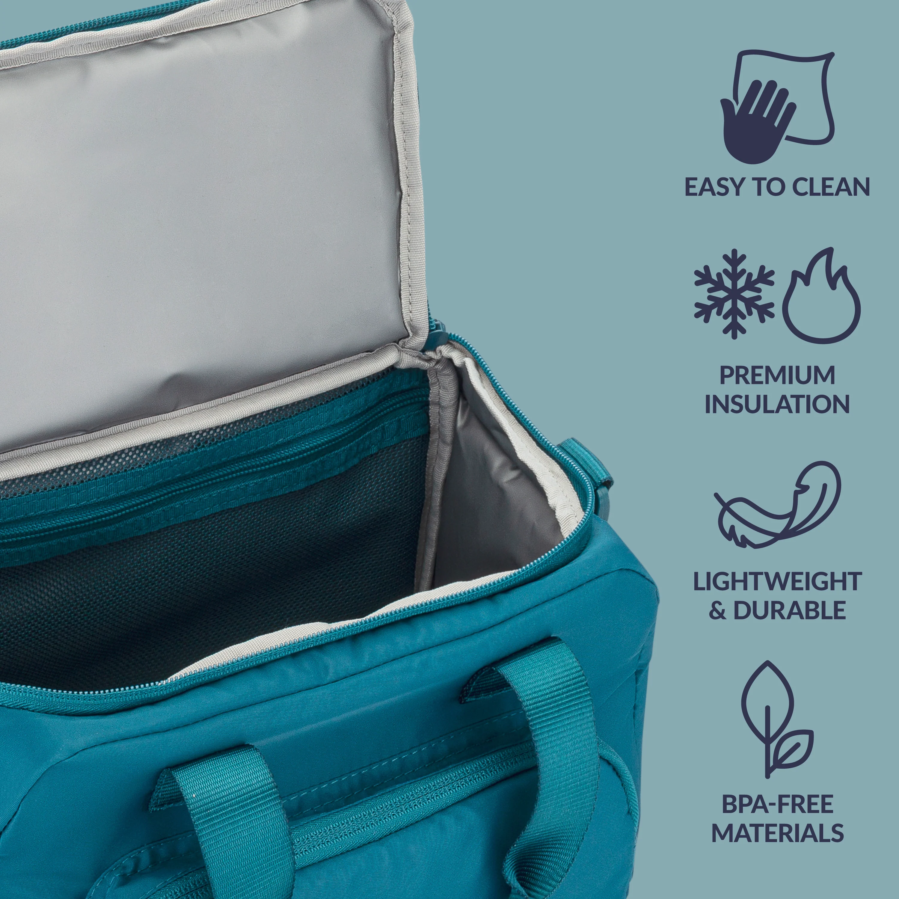 Bentgo Insulated Lunch Bag - Bone - Image 17