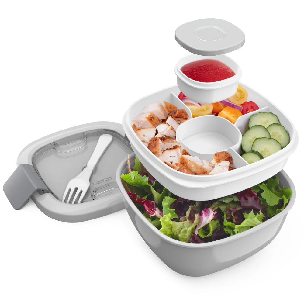 Bentgo Salad Container (2-Pack) - Blush Marble - Image 25