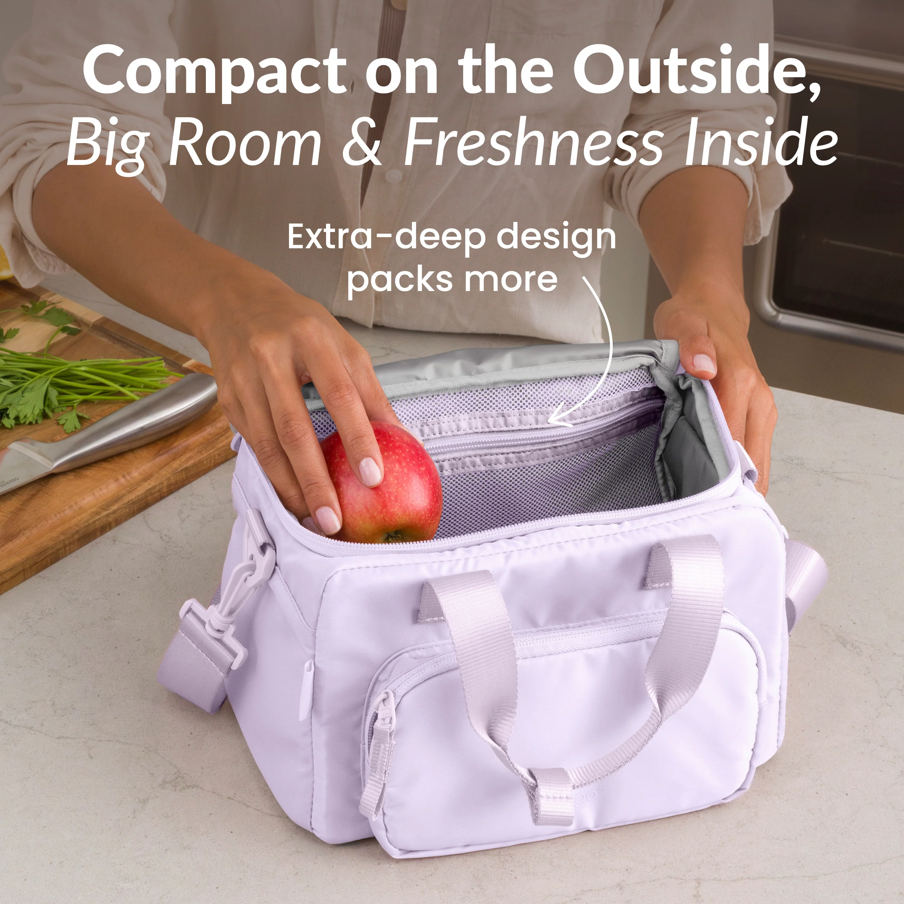Bentgo Insulated Lunch Bag - Bone - Image 23