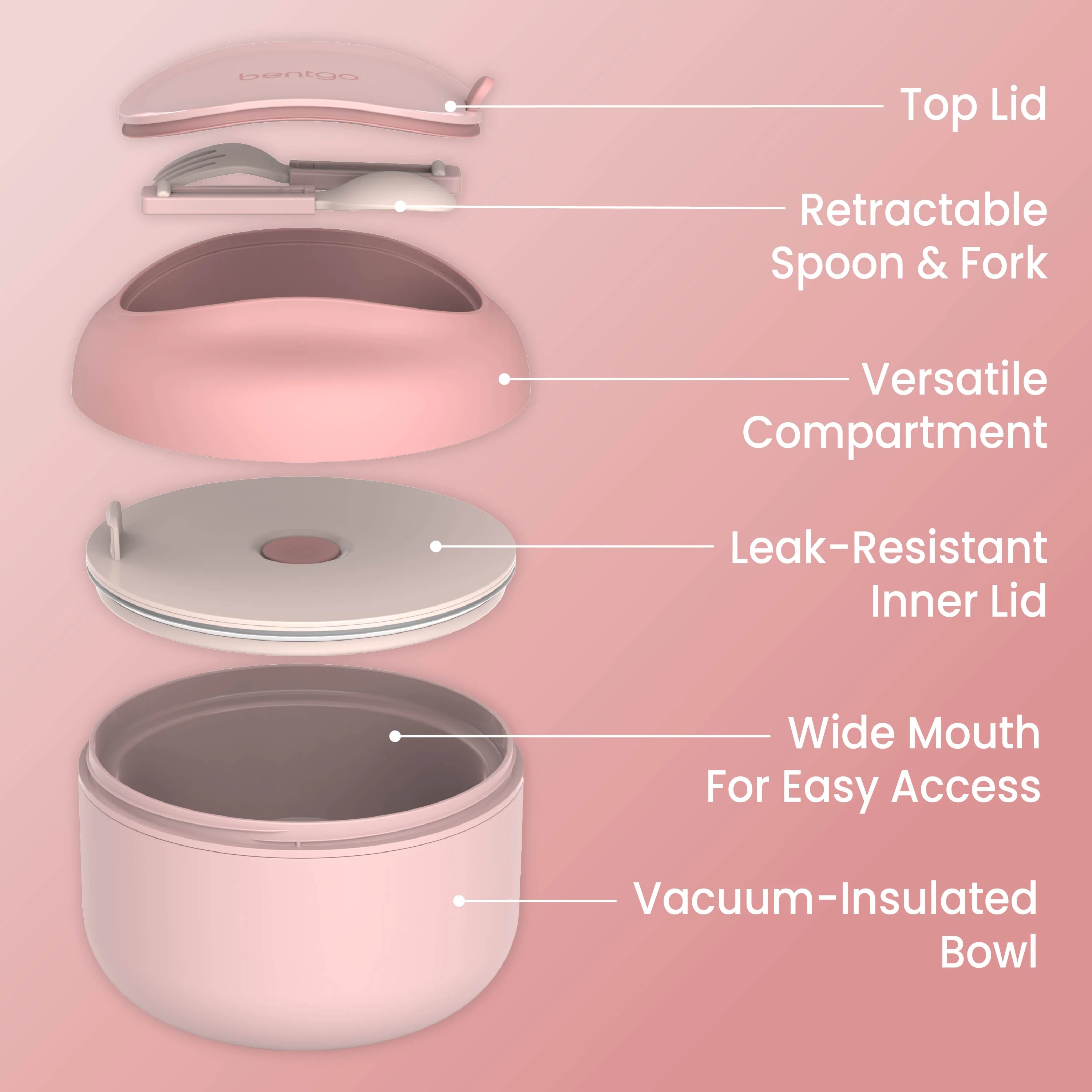 Bentgo Bowl - Blush - Image 7