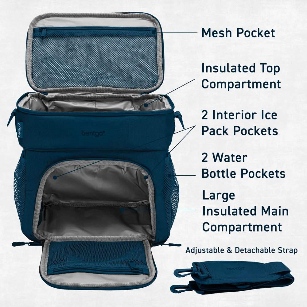 Bentgo Prep Deluxe Multimeal Bag - Image 19