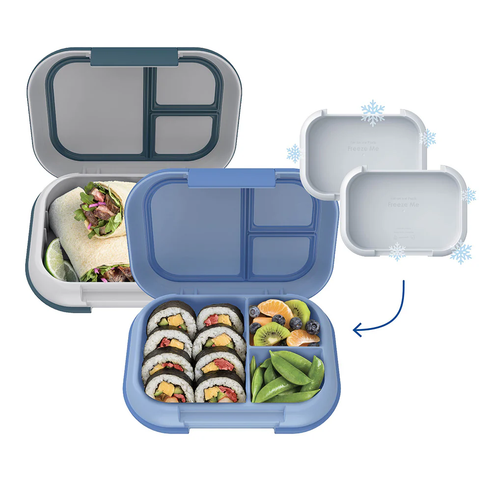 Bentgo Chill Max Lunch Box (2-Pack) - Lavender/Peach Blossom & Rose/Mint