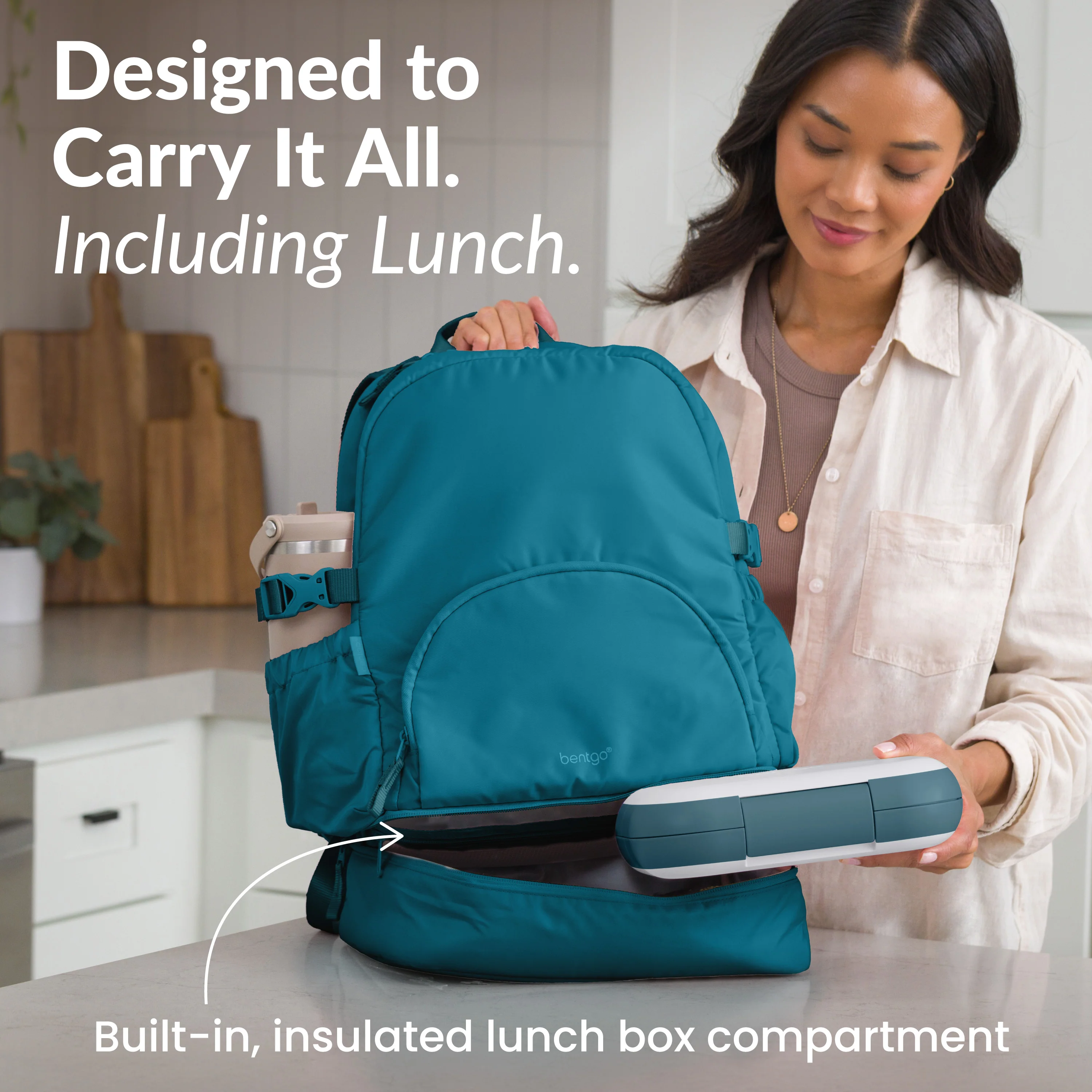 Bentgo 2-in-1 Backpack & Lunch Bag - Bone - Image 16