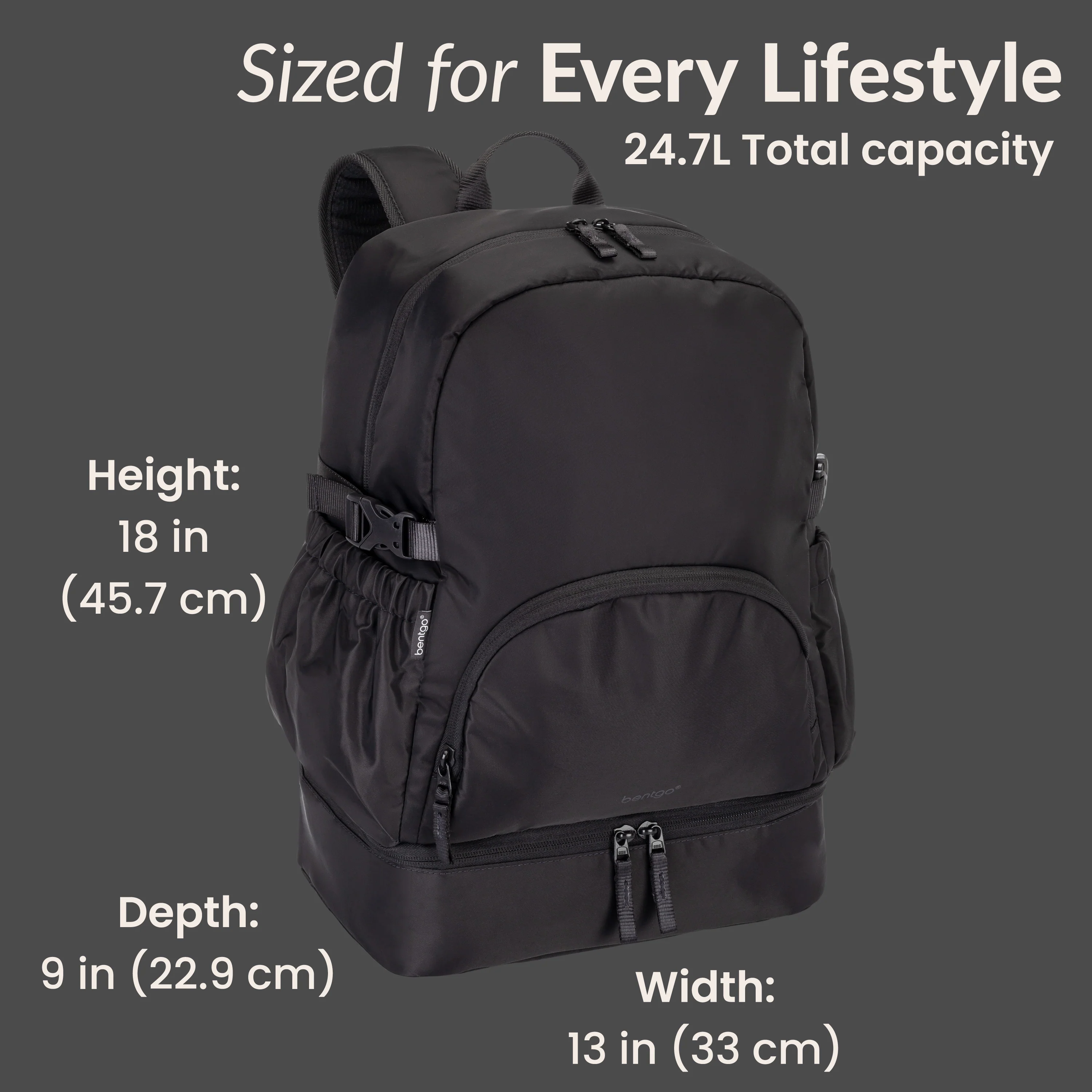 Bentgo 2-in-1 Backpack & Lunch Bag - Bone - Image 35