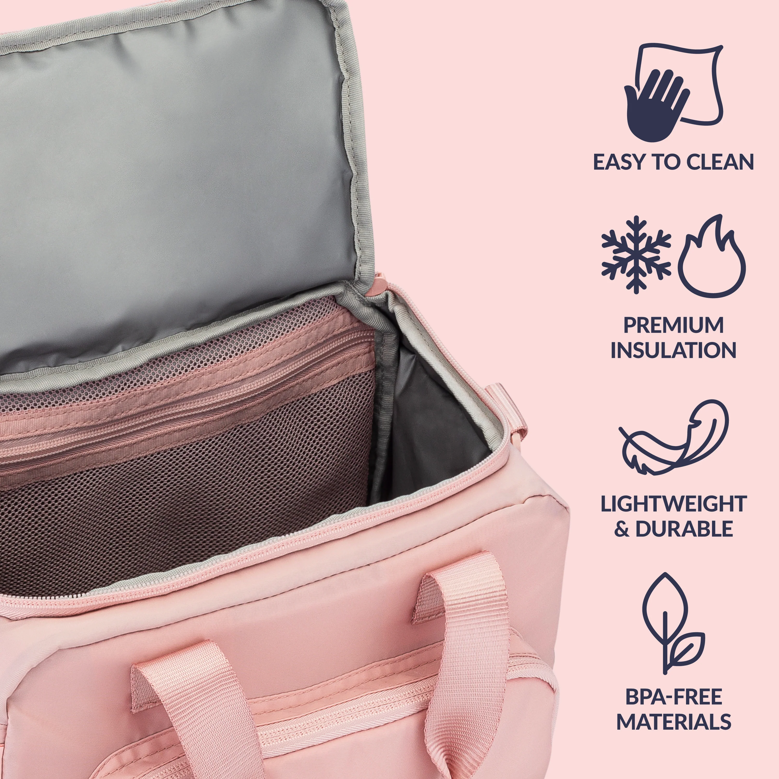Bentgo Insulated Lunch Bag - Bone - Image 38