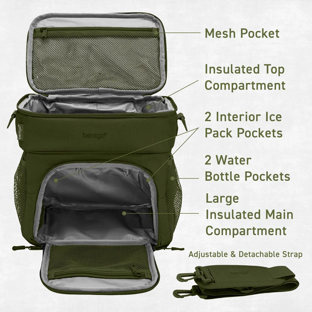 Bentgo Prep Deluxe Multimeal Bag - Image 12