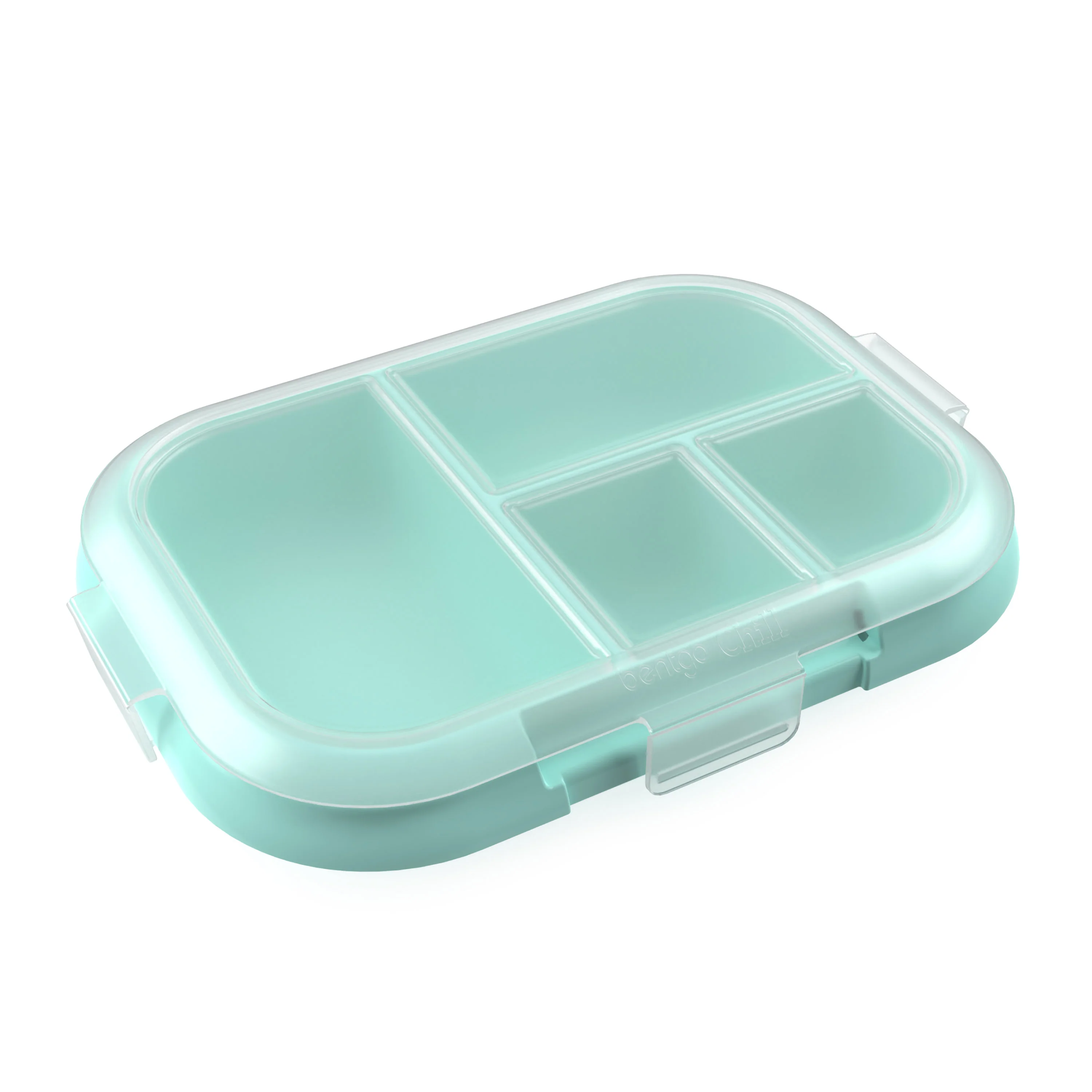 Bentgo Chill Kids Tray with Transparent Cover - Red/Royal