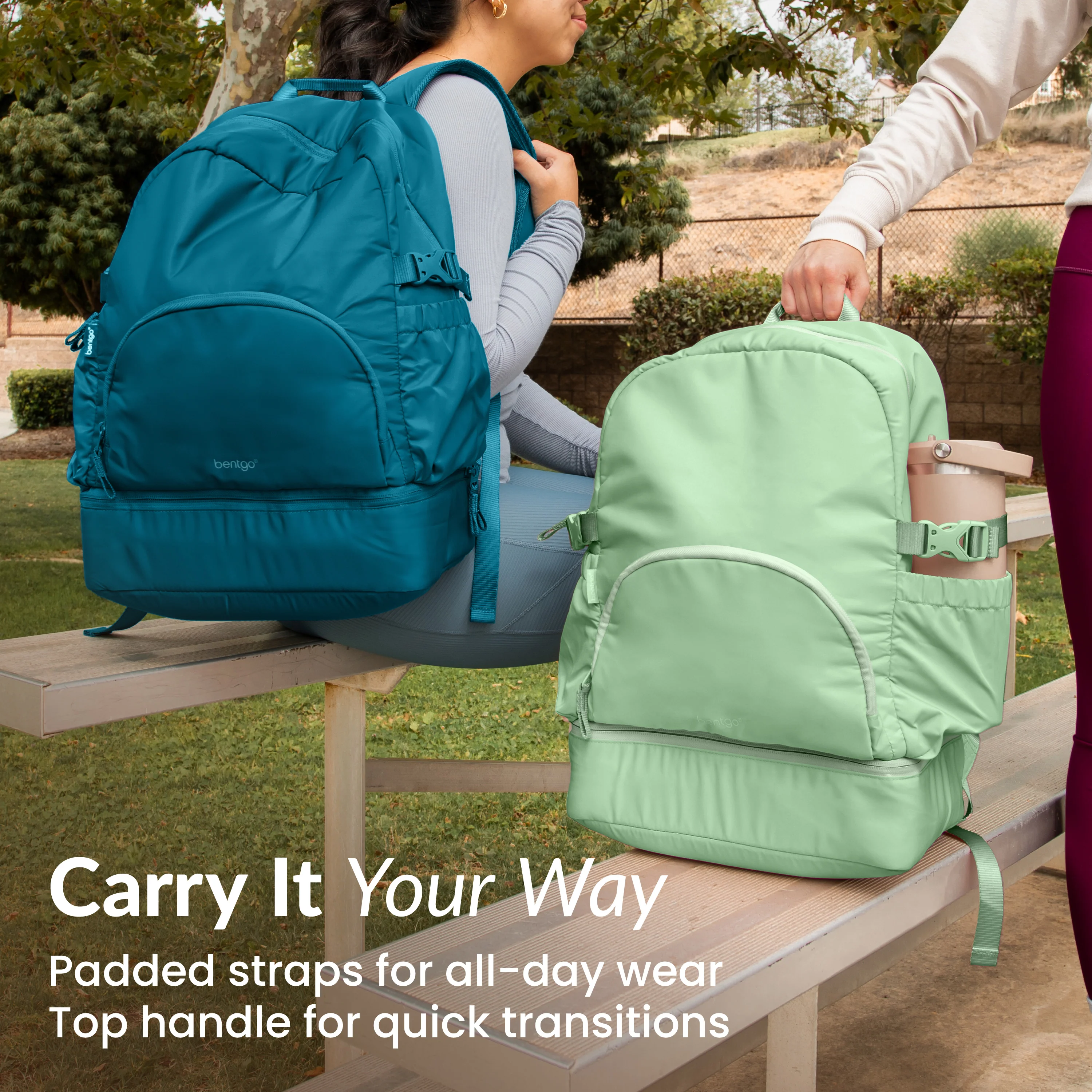 Bentgo 2-in-1 Backpack & Lunch Bag - Bone - Image 13