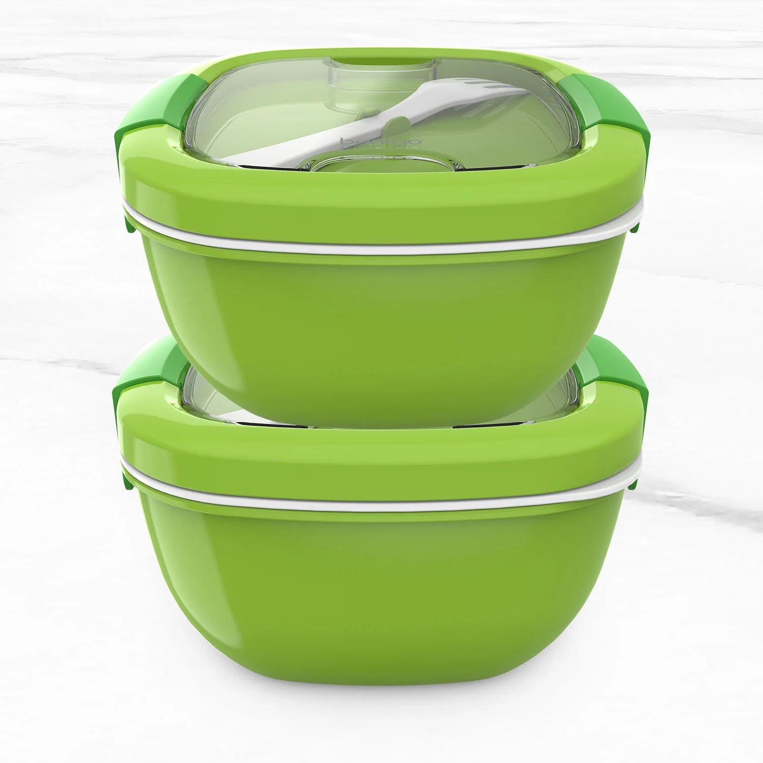 Bentgo Salad Container (2-Pack) - Blush Marble - Image 2