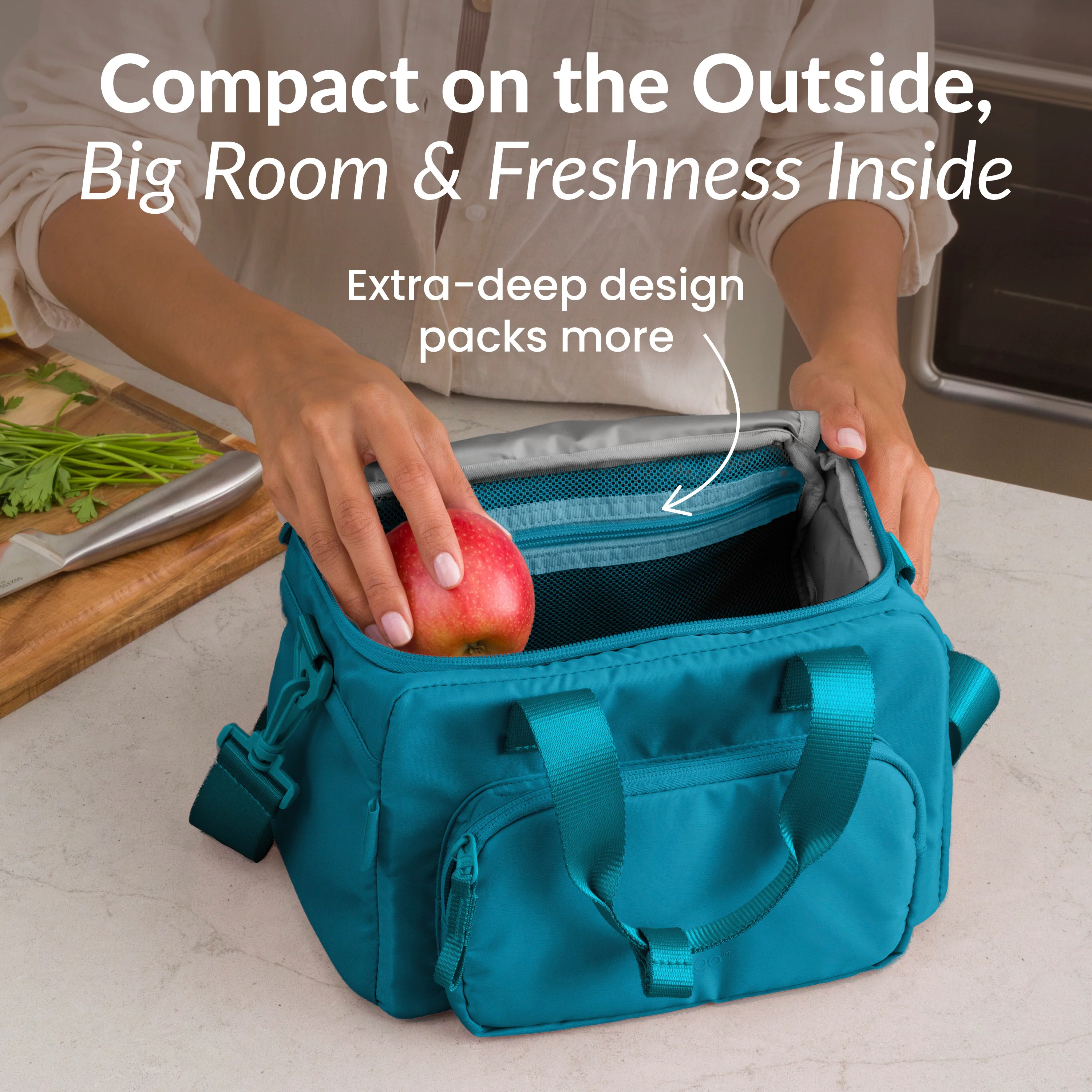 Bentgo Insulated Lunch Bag - Bone - Image 16